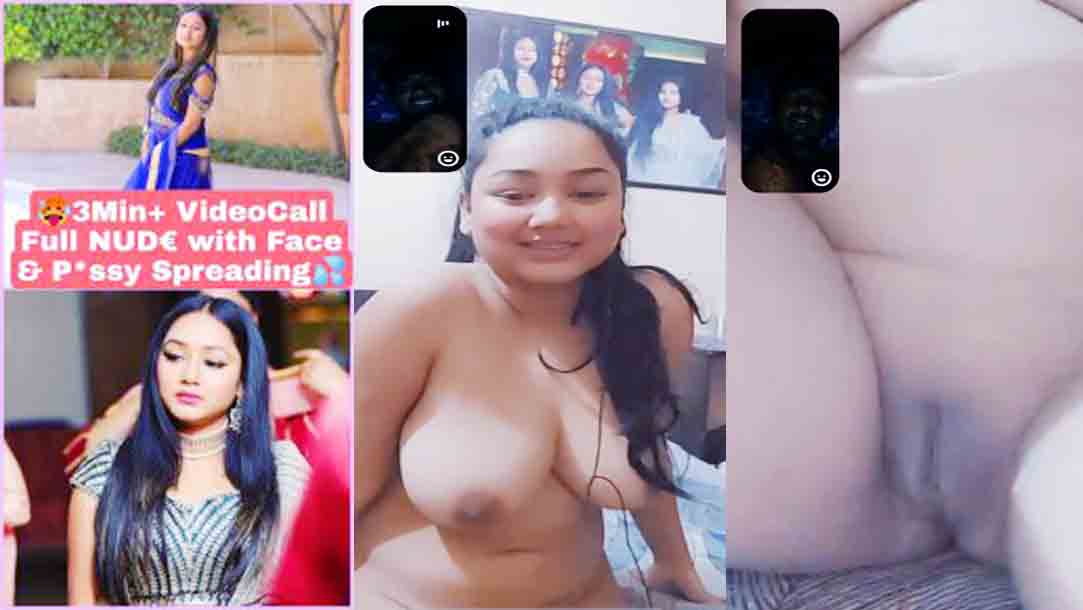 Cute Desi Girl Latest Exclusive Viral 3Min Video Call With Face And Pussy Spreading Don’t Miss