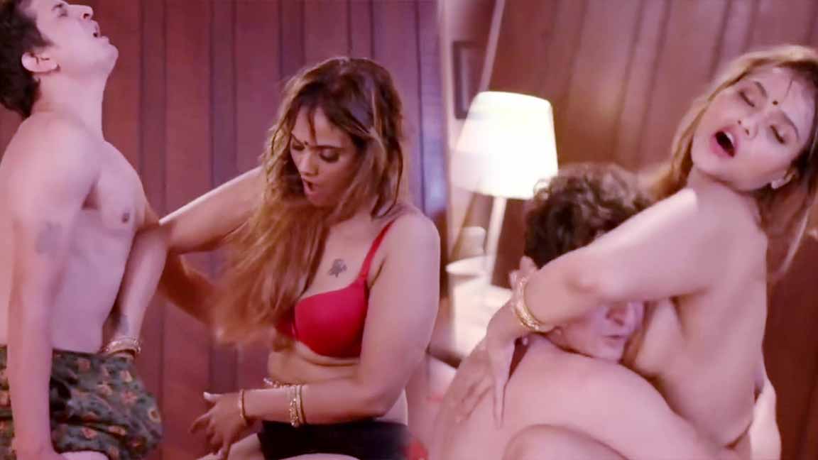 Ullu Actress Rukh And Jinnie Jazz Hottest Fucking Sex Scene