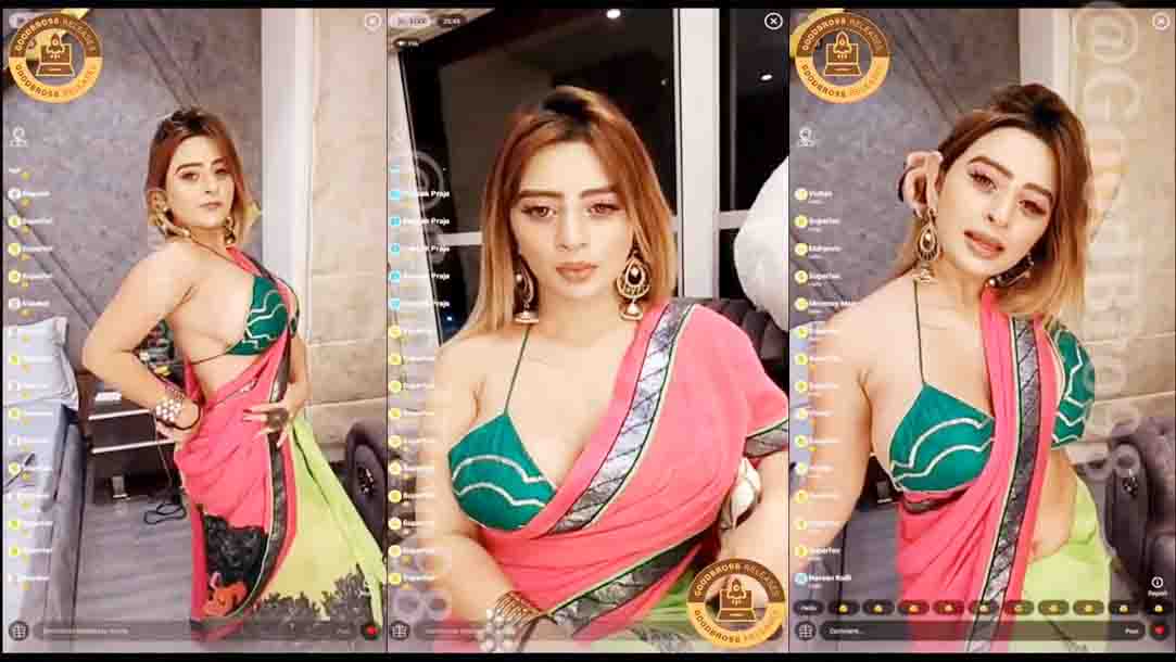 Ankita Dave Latest Nude Live In Saree