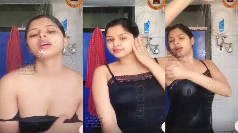 Babydoll Tango first time bath shower show Watch Online