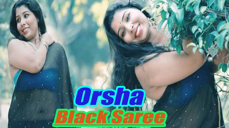 Orsha Black Saree 2022 Naari Magazine Watch Online