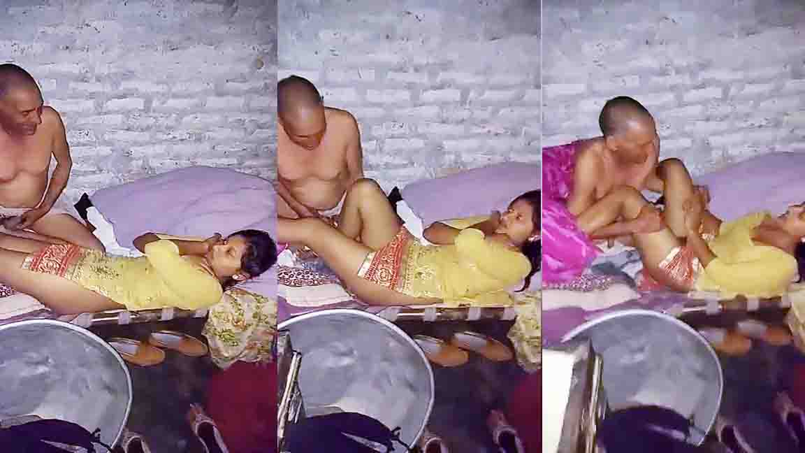 Old Man Enjoying With Son’s Daughter Watch Online