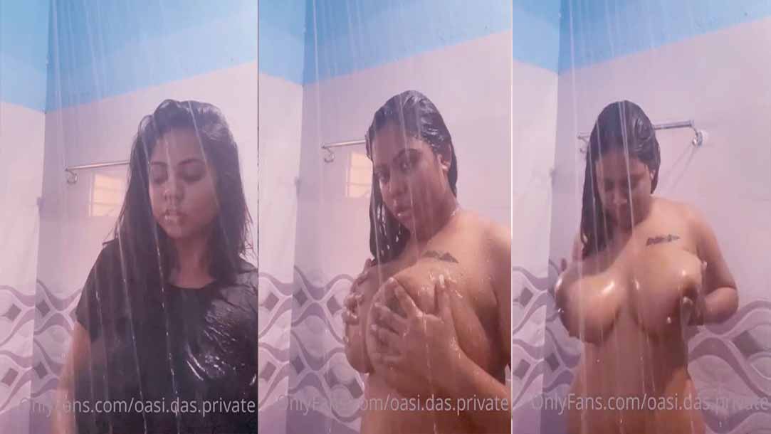 Oasi Das Latest Hot Shower Onlyfans Video 