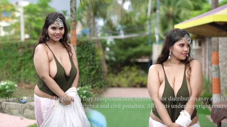 Rai Boobs Popping Out from Tank Top Naari Magazine Shoot 