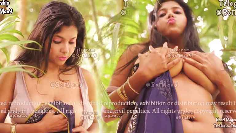 Roohi She Come Back After Long Time Boobs Show Naari Magazine Shoot