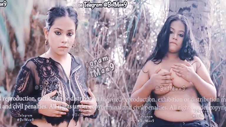Sreetama Roy Naari Magazine Premium Topless Boobs Pressing