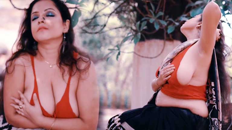 Tiyasha Hot Saree Nude PhotoShot Naari Magazine Uncut  Premium Video