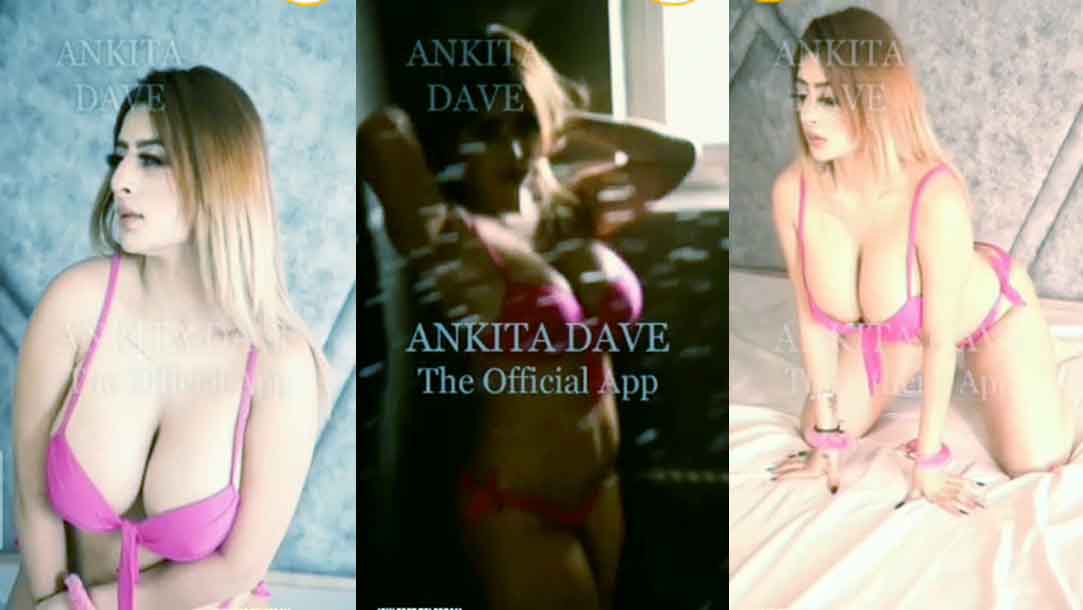 Ankita Dave Shower Time Official App Video