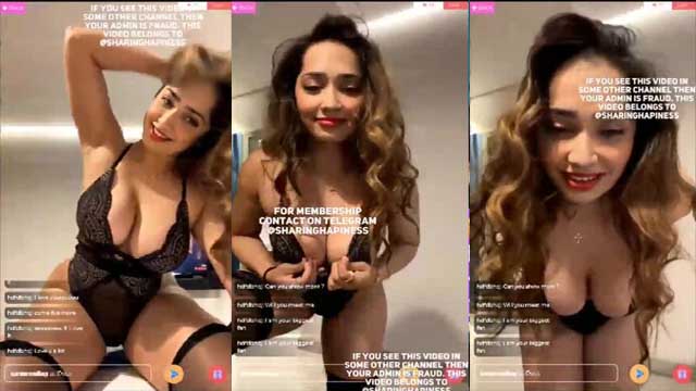 Aditi Mistry Showing Deep Cleavage Sexy Thighs And Big Ass On App Live Watch 