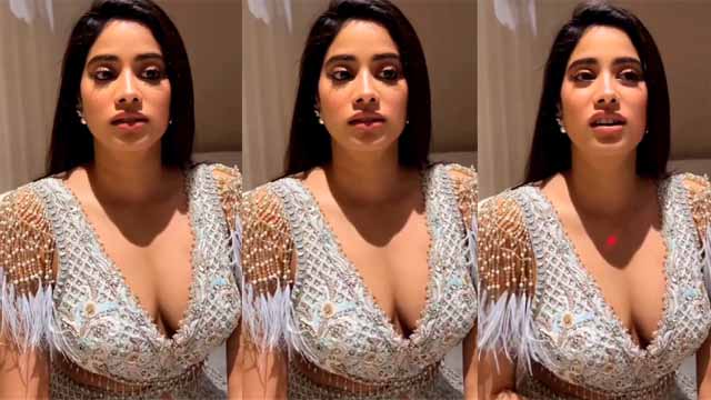 Janhvi Kapoor Hotty Notty Nude Show Hot Dress Watch