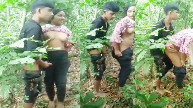Cute Small School Girl Fucking Her Boyfriend In Jungle Viral Video Most Watch