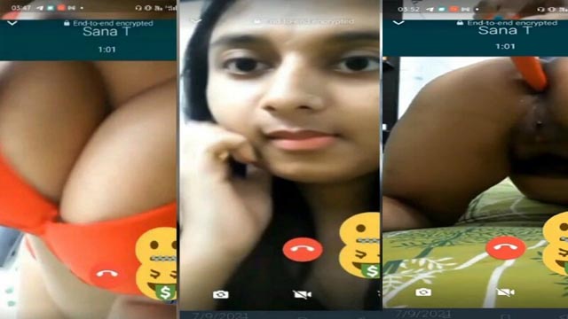 Extremely Cute Sana Getting Too Horny On VC Watch Online