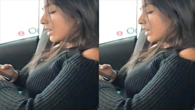 Sexy Paki Babe Talking On Phone And Her BF Fingering Her Pussy In Car Watch 