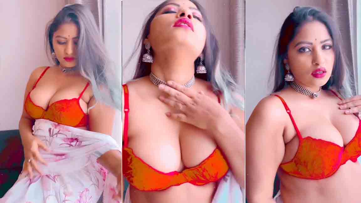 Diva Singh Nude Sharee Shot Red Bra Watch Online 