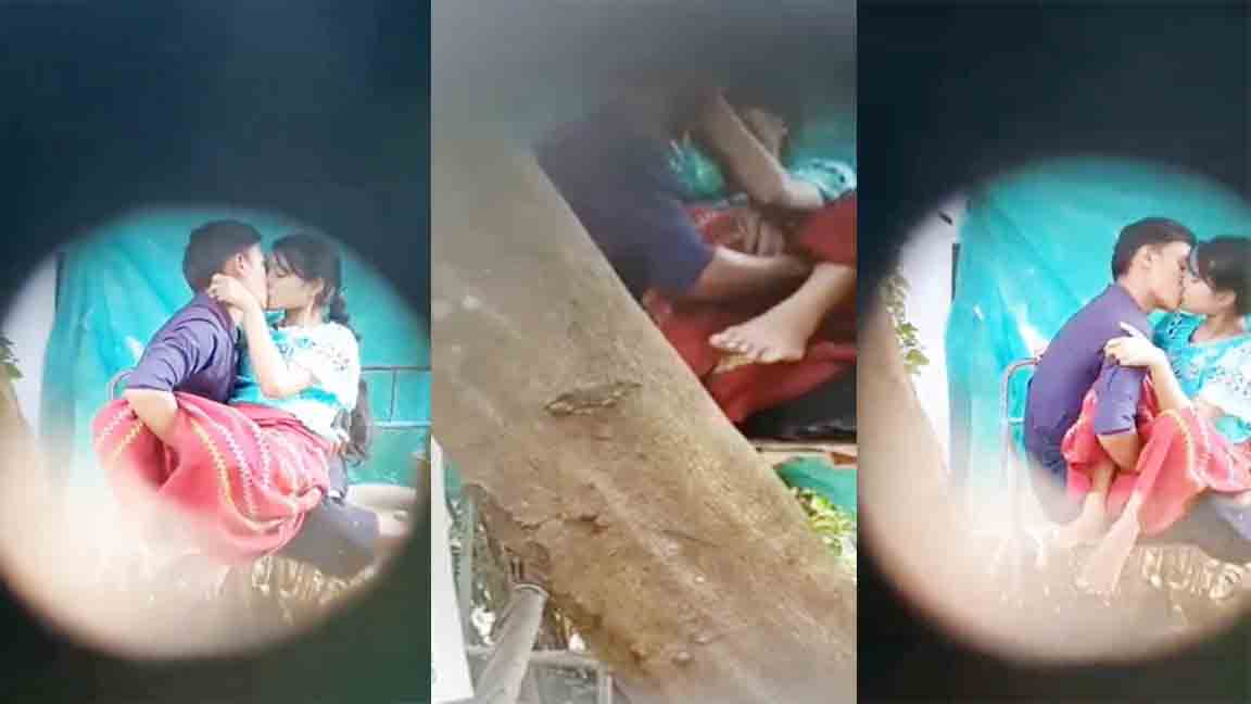 Cute School Girl Having Fun with Her Collage BoyFriend In OutDoor Viral Video