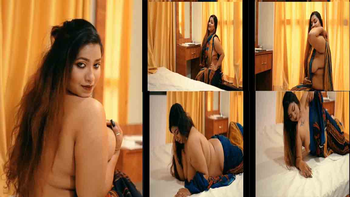 Puja in Blue Saree Showing Boobs – Naari Magazine Shoot Watch Online