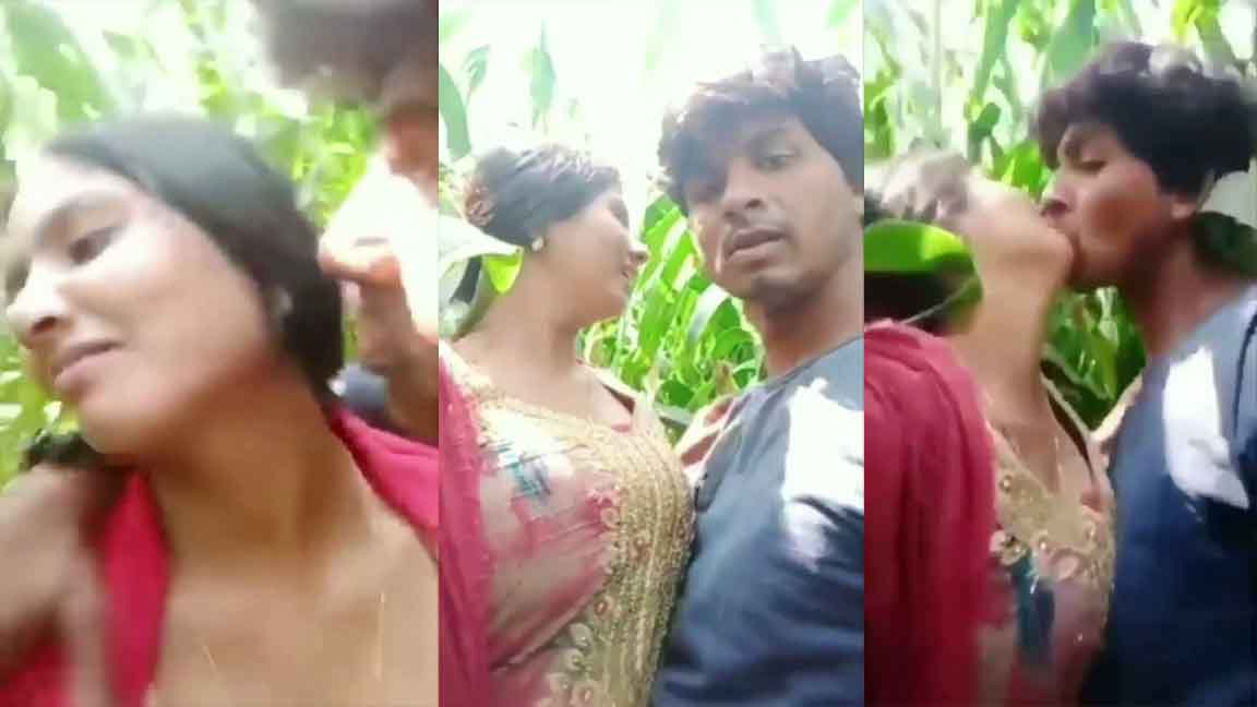 Cute Collage Girl Having Fun With BoyFriend In Jungle Watch Online 