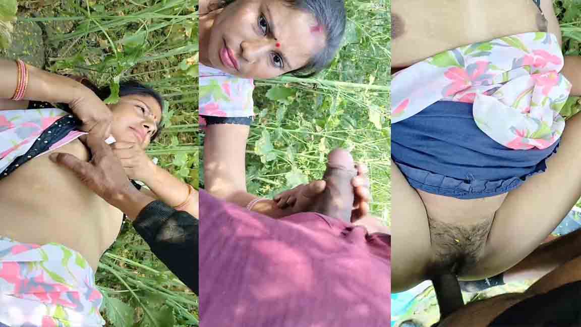 Desi Village Bhabhi Blowjob and Outdoor Fucked Watch Online 
