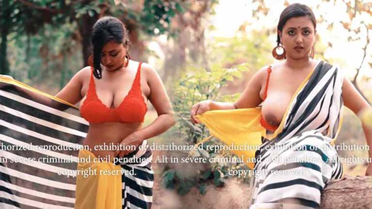Monidipa Showing Boobs in Outdoor Shoot ~ Naari Magazine Shoot 