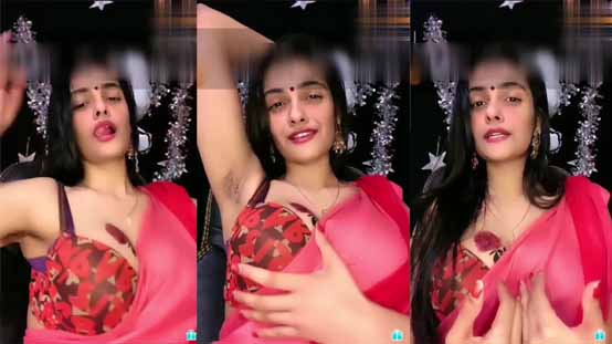 Nishala Nishanka Teasing Viewers by Showing Hairy Armpits on Premium Live